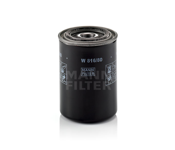 OEM MD162326 MANN-FILTER Oljefilter W 816/80 for MITSUBISHI, MAZDA, DAIHATSU