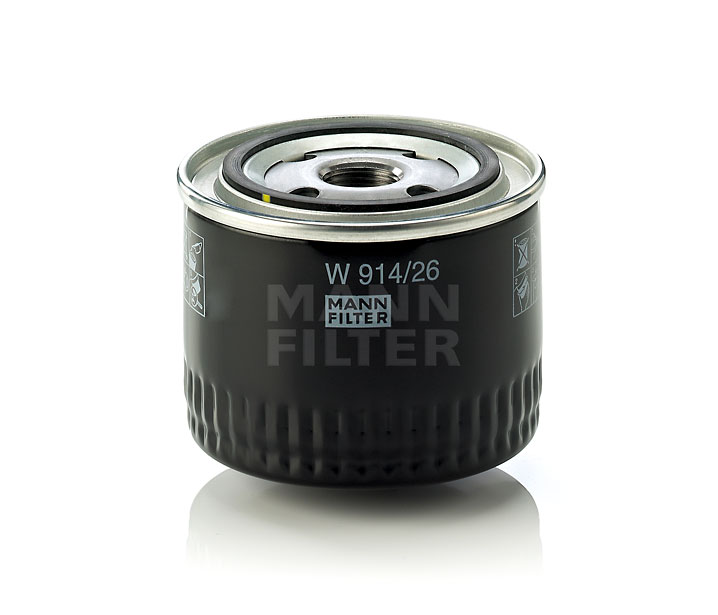 MANN-FILTER Oljefilter W 914/26