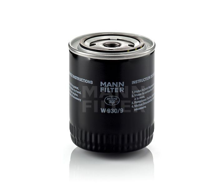 OEM 5041315 MANN-FILTER Oljefilter W 930/9 for MITSUBISHI, CHRYSLER, TALBOT, TVR