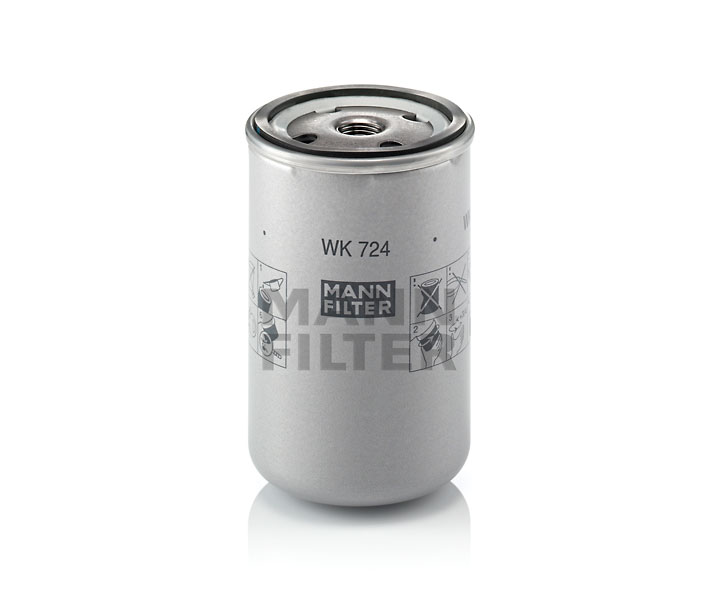 Fuel filter WK 724 from MANN-FILTER