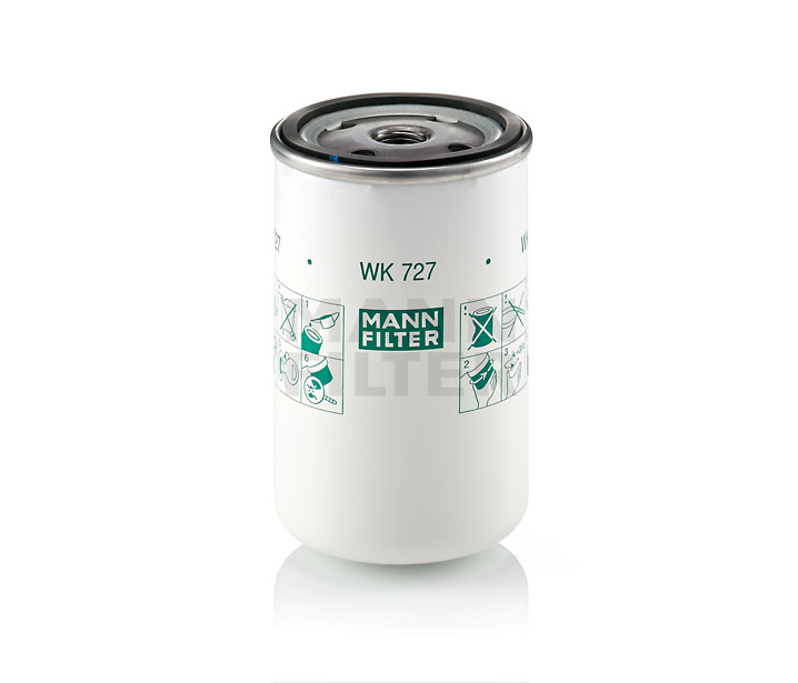 Fuel filter WK 727 from MANN-FILTER