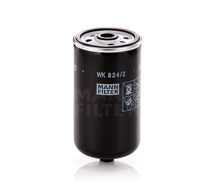MANN-FILTER Kraftstofffilter WK 824/2