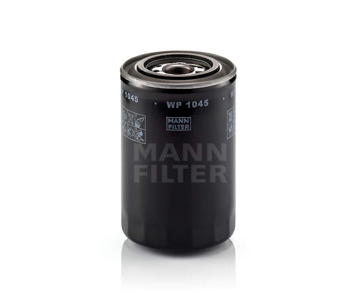Oljefilter (WP 1045) fra MANN-FILTER for MITSUBISHI L 200 / Triton Pick-up (KA_T, KB_T) 3.2 DI-D 4WD (KB8T) (121 KW / 165 HK / Fra 2007)