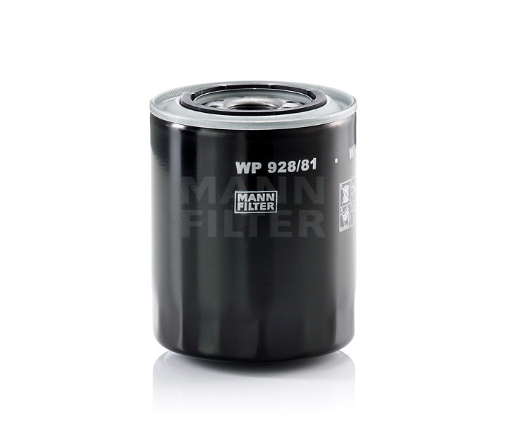 OEM MZ690071 MANN-FILTER Oljefilter WP 928/81 for MERCEDES-BENZ, MITSUBISHI, HYUNDAI