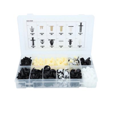 KS TOOLS Kit de clip de fixation, carrosserie (420.0500) pour RENAULT Twingo II 3 portes (CN0) 1.5 dCi (CN0U) (62 KW / 84 CH / de 2008)